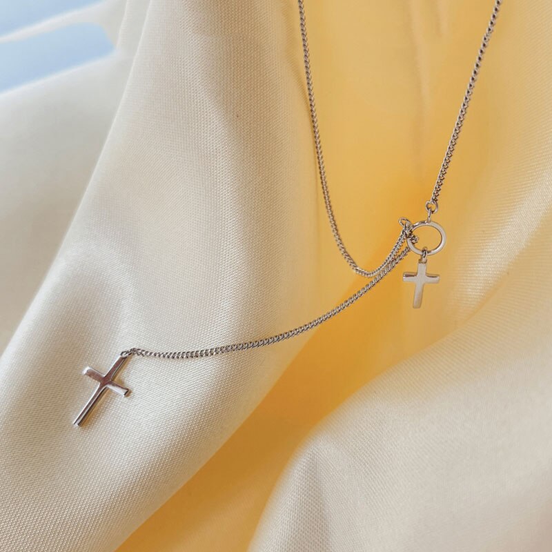 Simple Cross Necklace