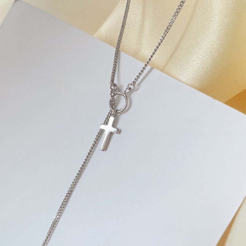 Simple Cross Necklace