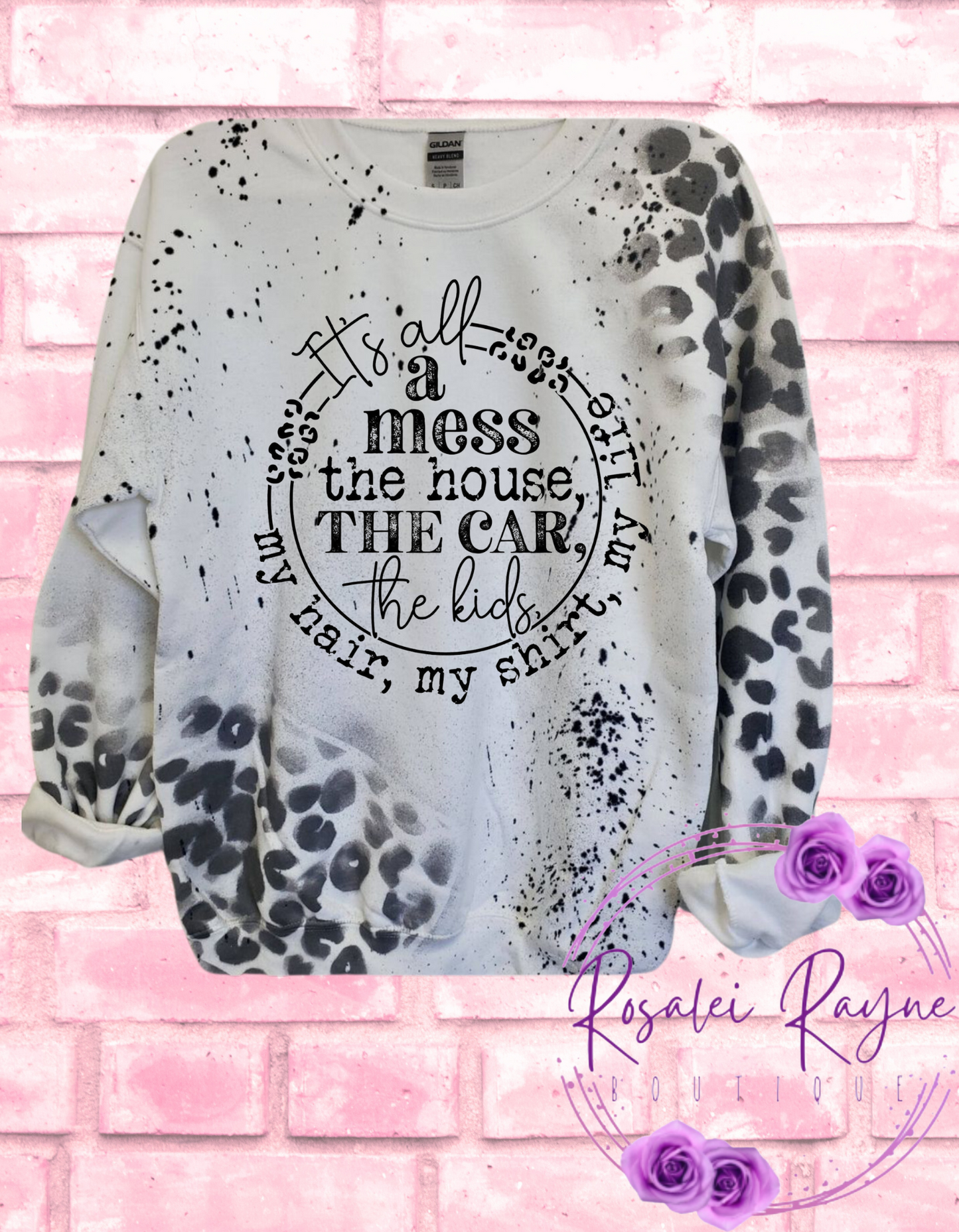 Its All A Mess Sweater