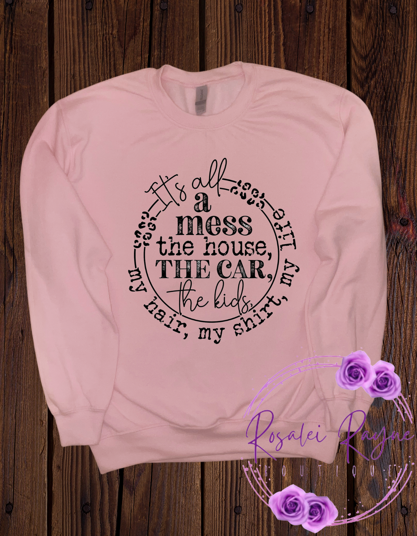 Its All A Mess Sweater