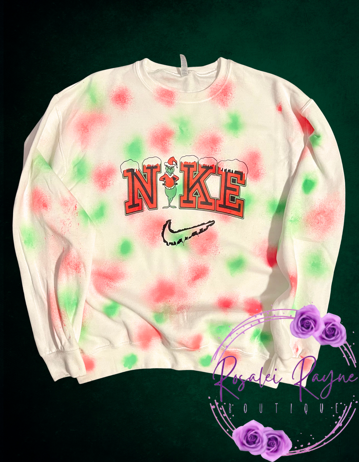 N!ke Christmas Sweater