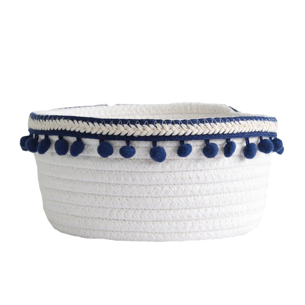 Nordic simple cotton rope storage basket