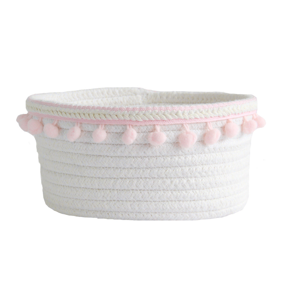 Nordic simple cotton rope storage basket