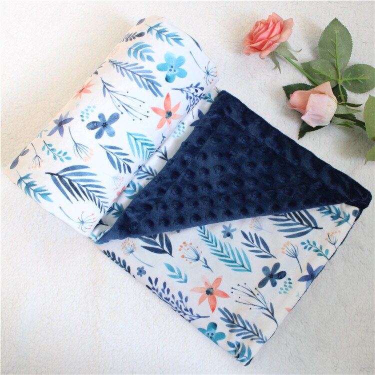 Dotty Print Baby Blankets