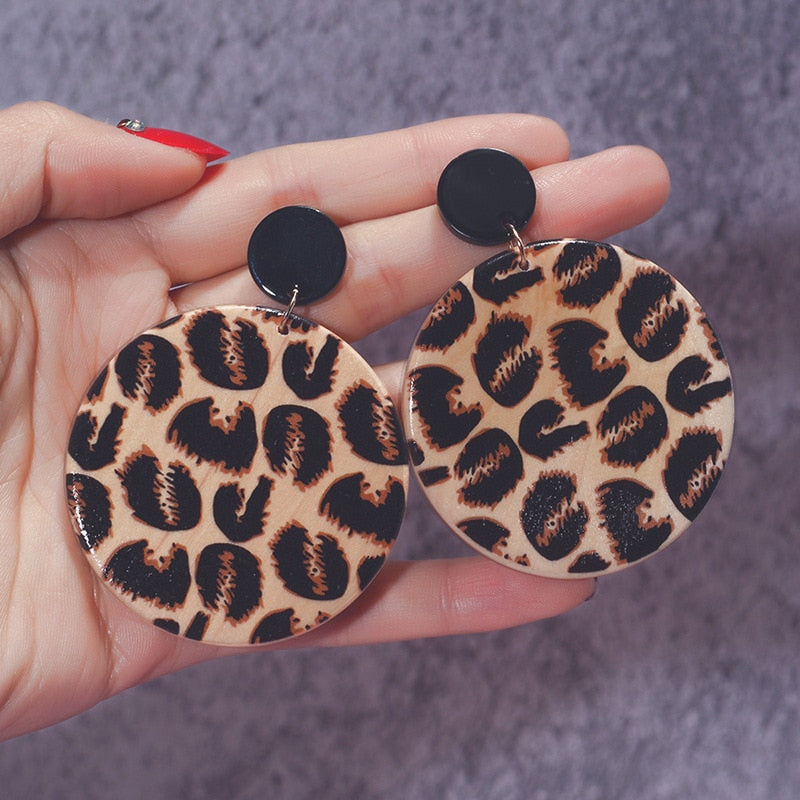 Resin Plush Leopard