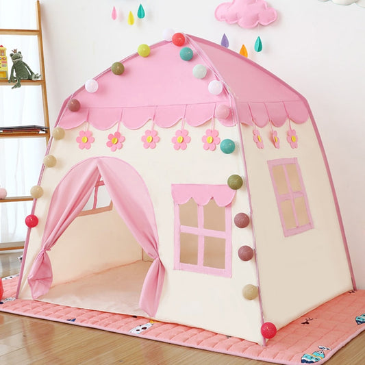 Kids Indoor Outdoor Castle Tent