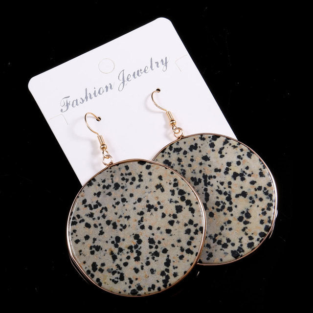 Natural Stone Earrings