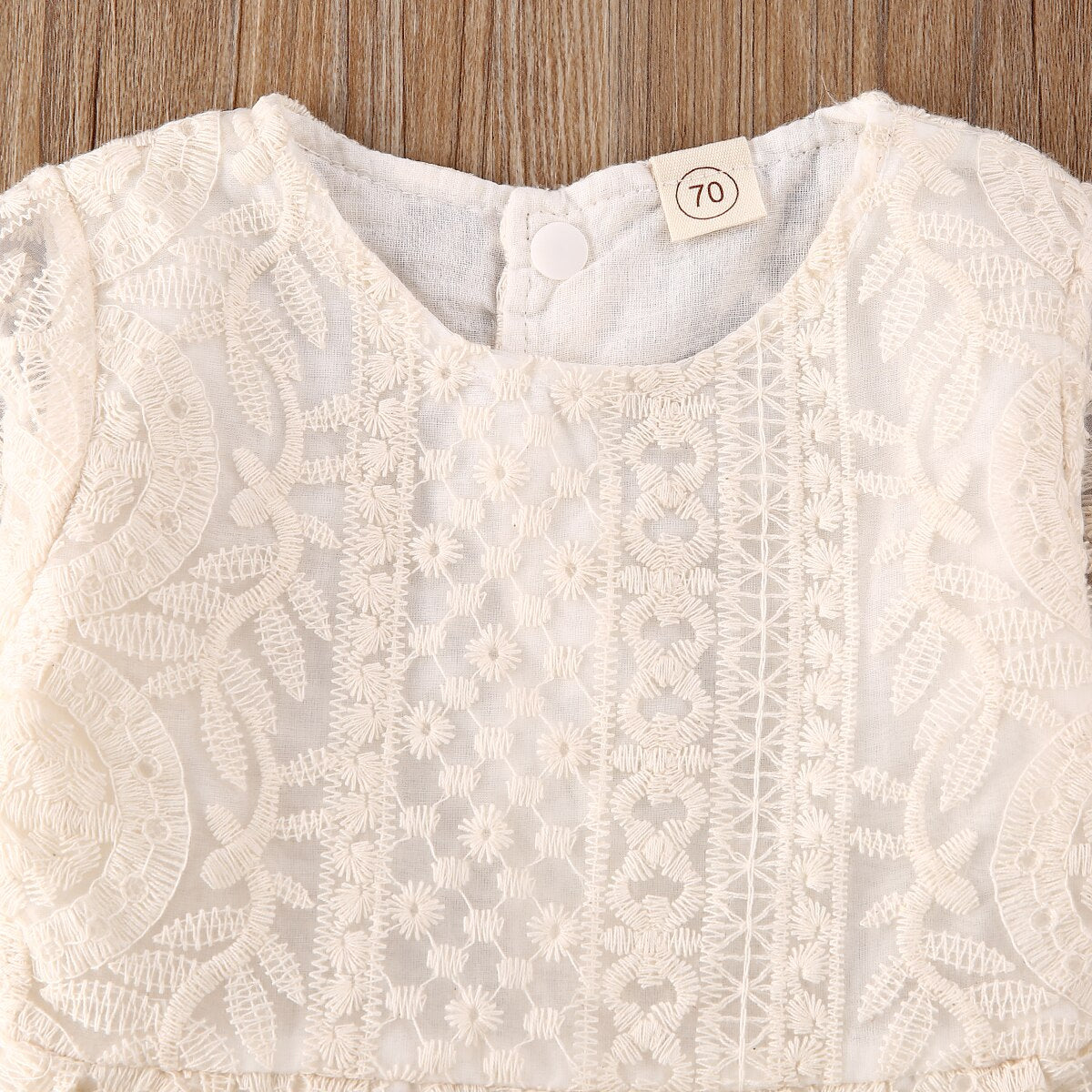 Flower Lace Romper Jumpsuits Tutu Dress