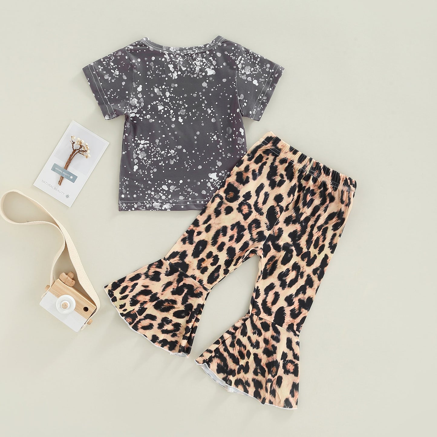 Leopard Flare Set