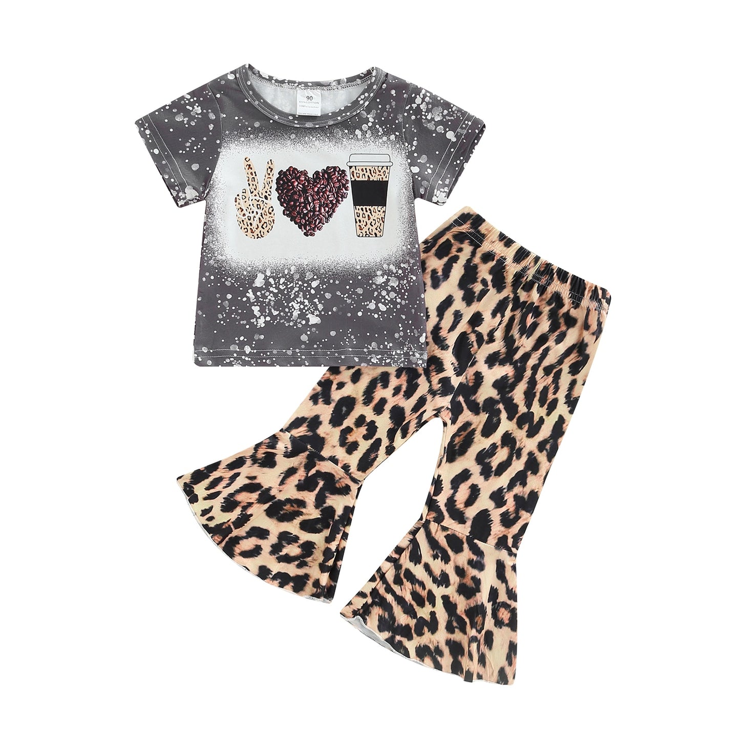 Leopard Flare Set
