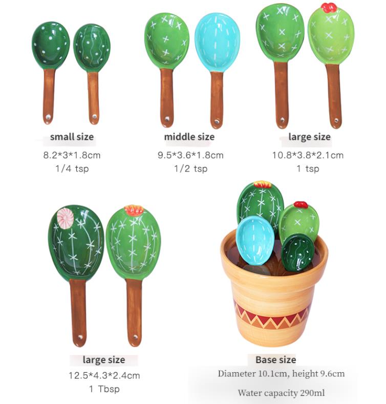 Cactus Measuring Spoons
