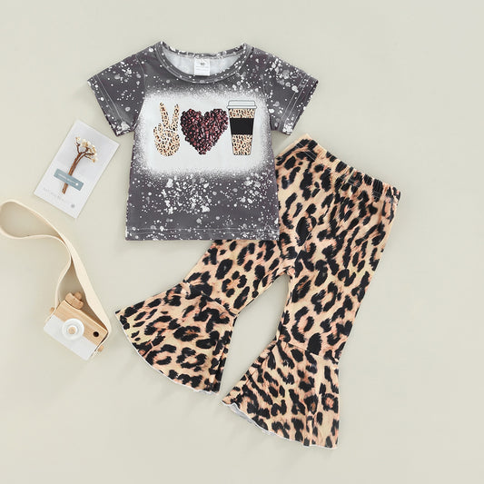 Leopard Flare Set