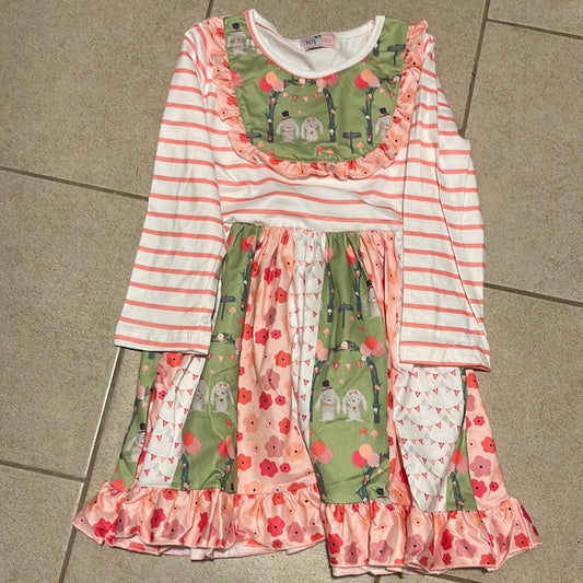Bunny Flowers Dress