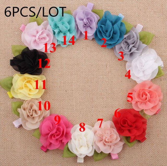 Flower Hair Clip Sets