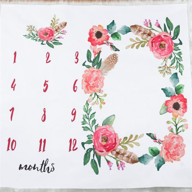 Baby Milestone Blanket