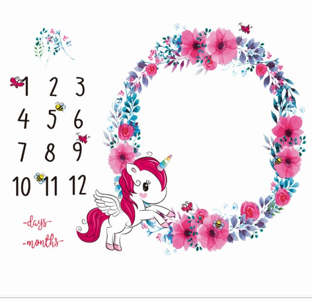 Baby Milestone Blanket